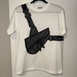 Dior Men’s Saddle Bag Print T-Shirt Size Small by Kim Jones