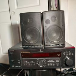 Sony STR-K502P AV Receiver with Advent Speakers