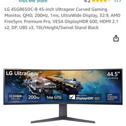 LG Ultrawide Monitor 45”
