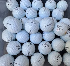 Golf balls chorome tour