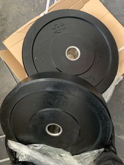 Bumper Plates Olympic Weights 45 Pounds