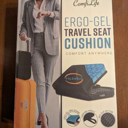 Ergo -Gel Travel Seat Cushion 