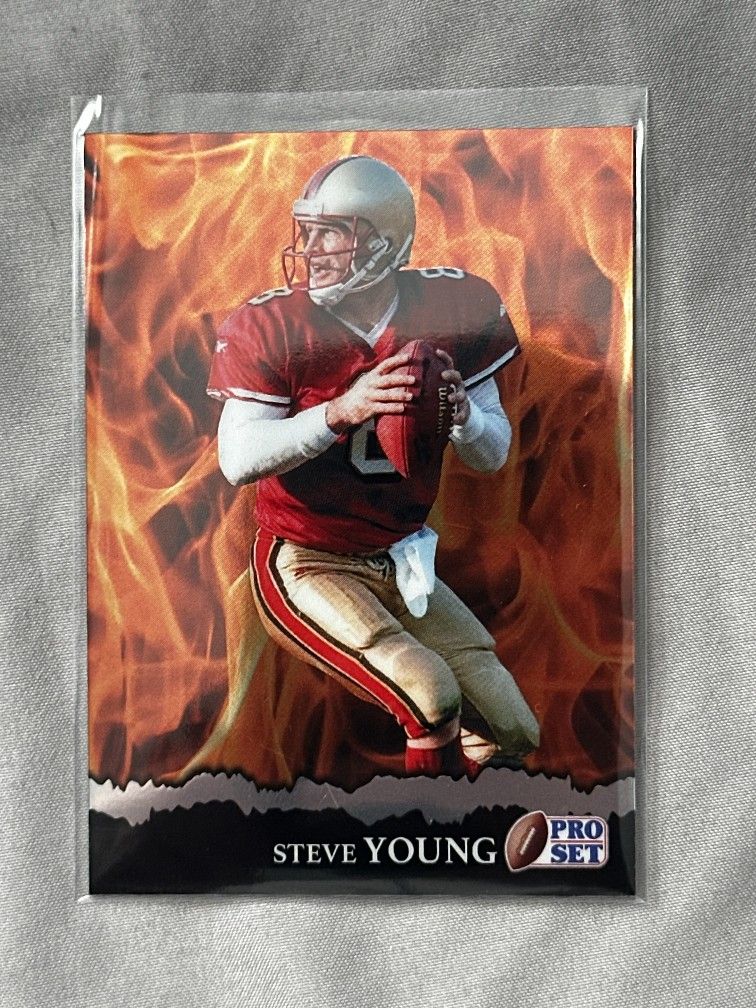 Steve Young - 3/3 RARE Leaf Pro Set