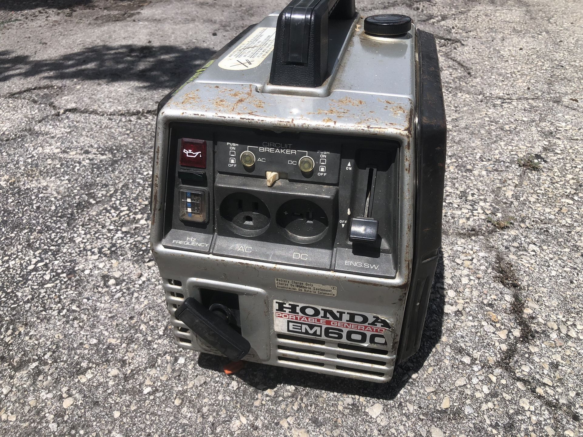 Honda EM 600 Generator