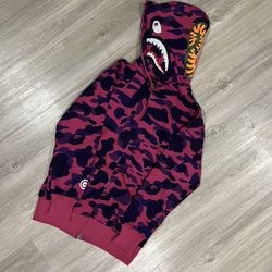 Magenta Camo Hoodie 