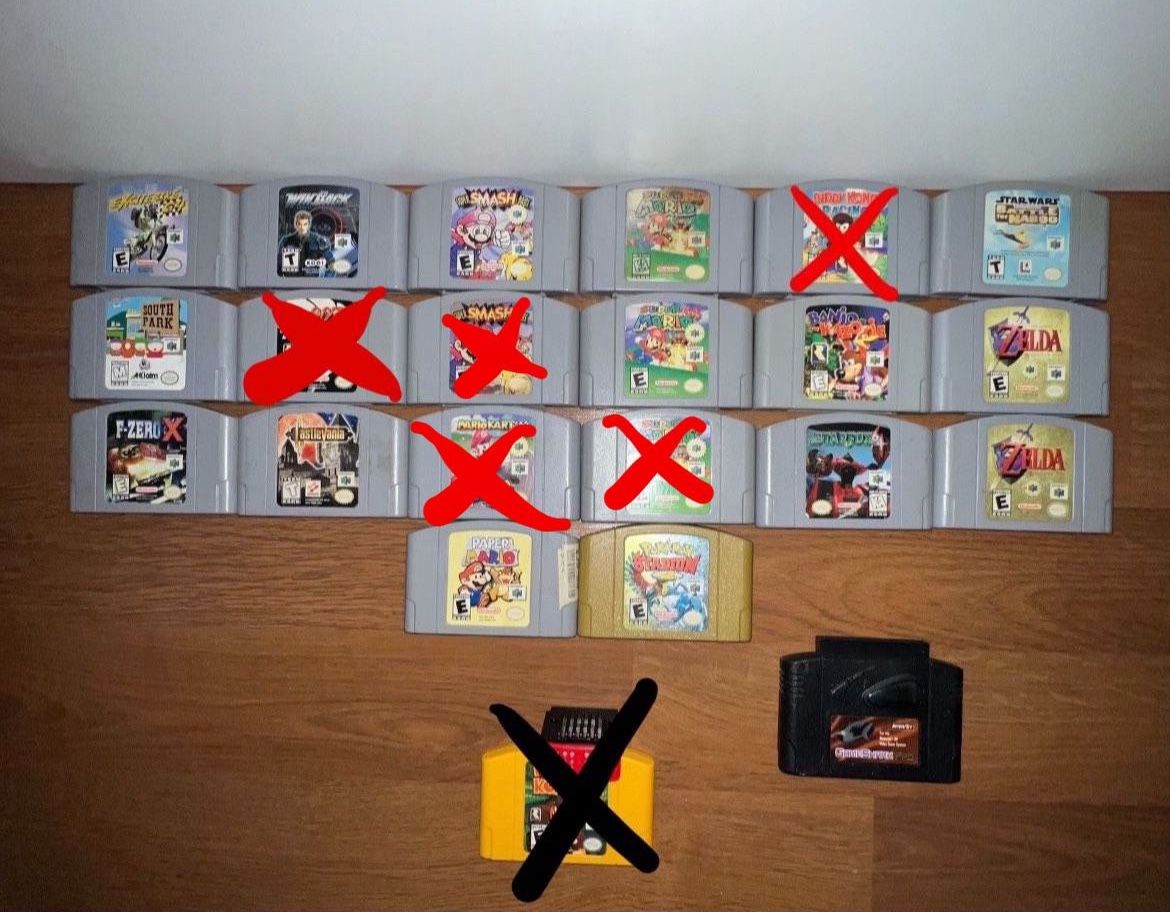 Nintendo 64 Games 