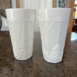 Vintage Milk Glasses $10