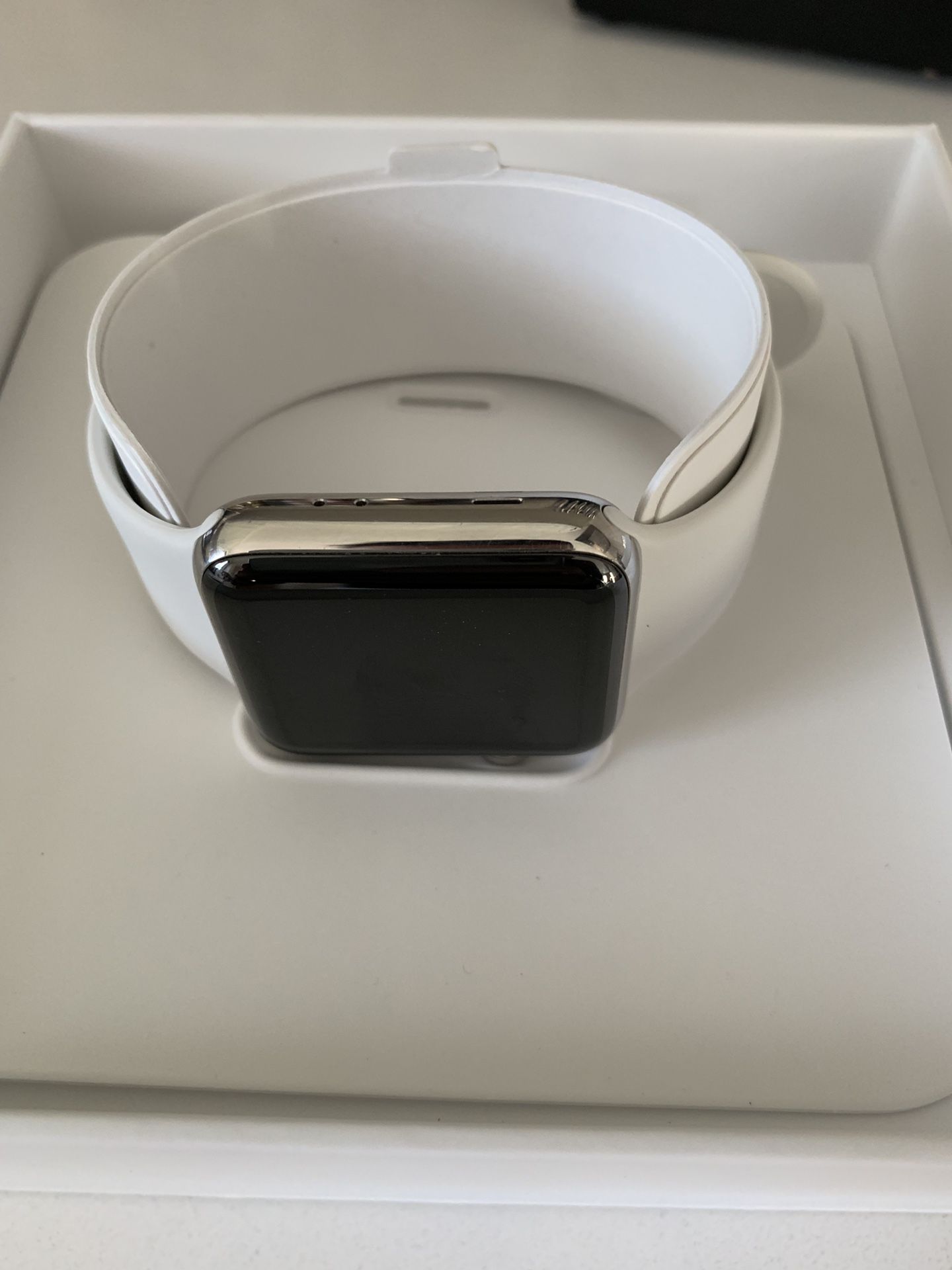 Apple Watch series 3 stainless steel 42mm w/Cellular