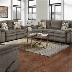 Grey Sofa And Love Seat!