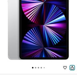 Refurbished Premium) Apple 11-inch iPad Pro (3nd Gen.) - 128GB - WiFi - Silver