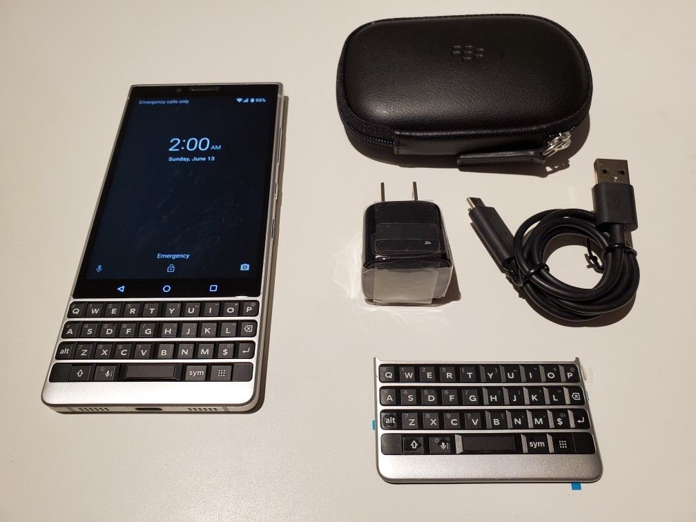 BlackBerry KEY2 Silver edition Unlocked
