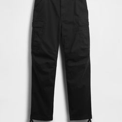 Mens Black Cargos