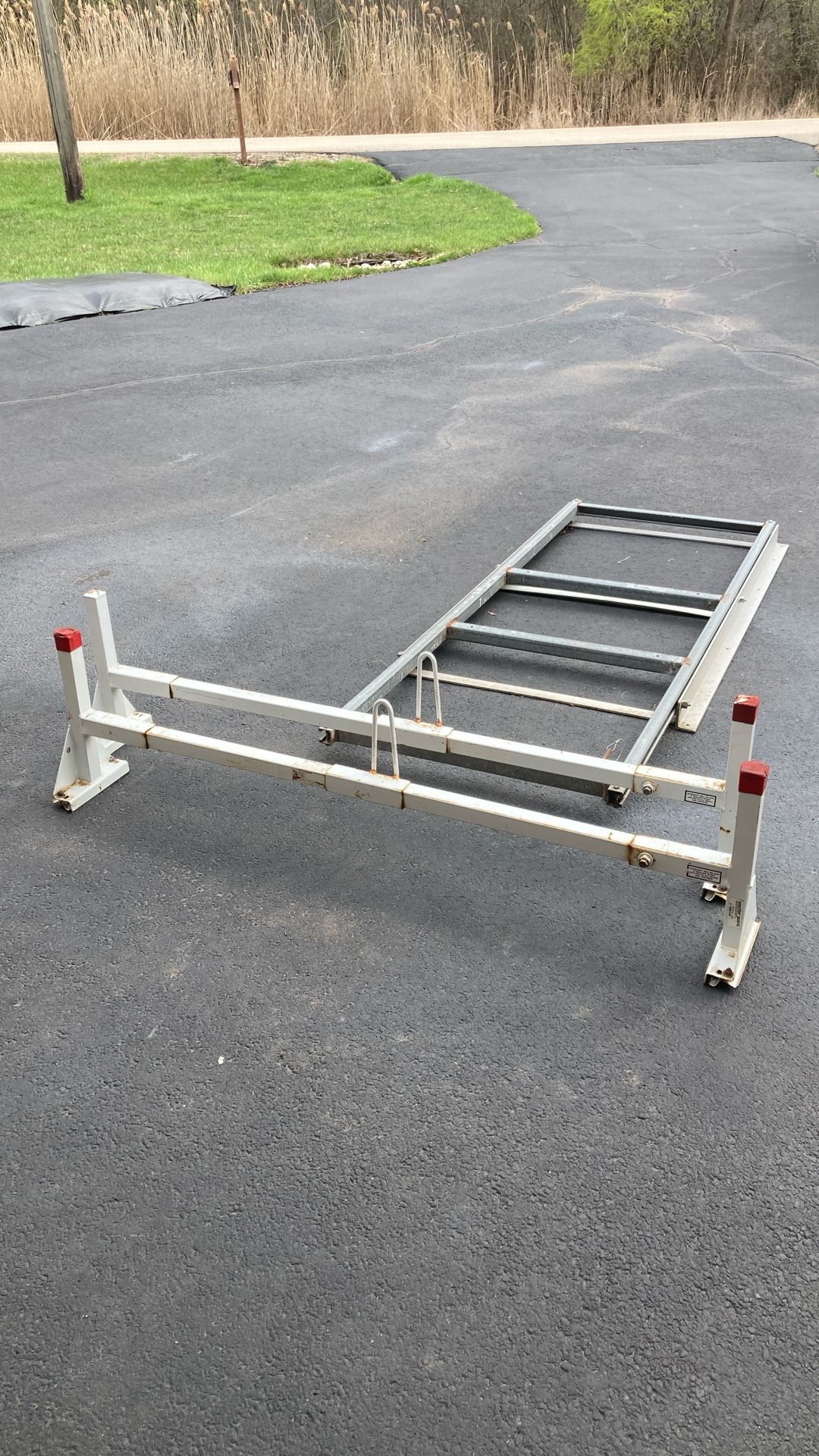 Ladder Rack And Slide Out Rack