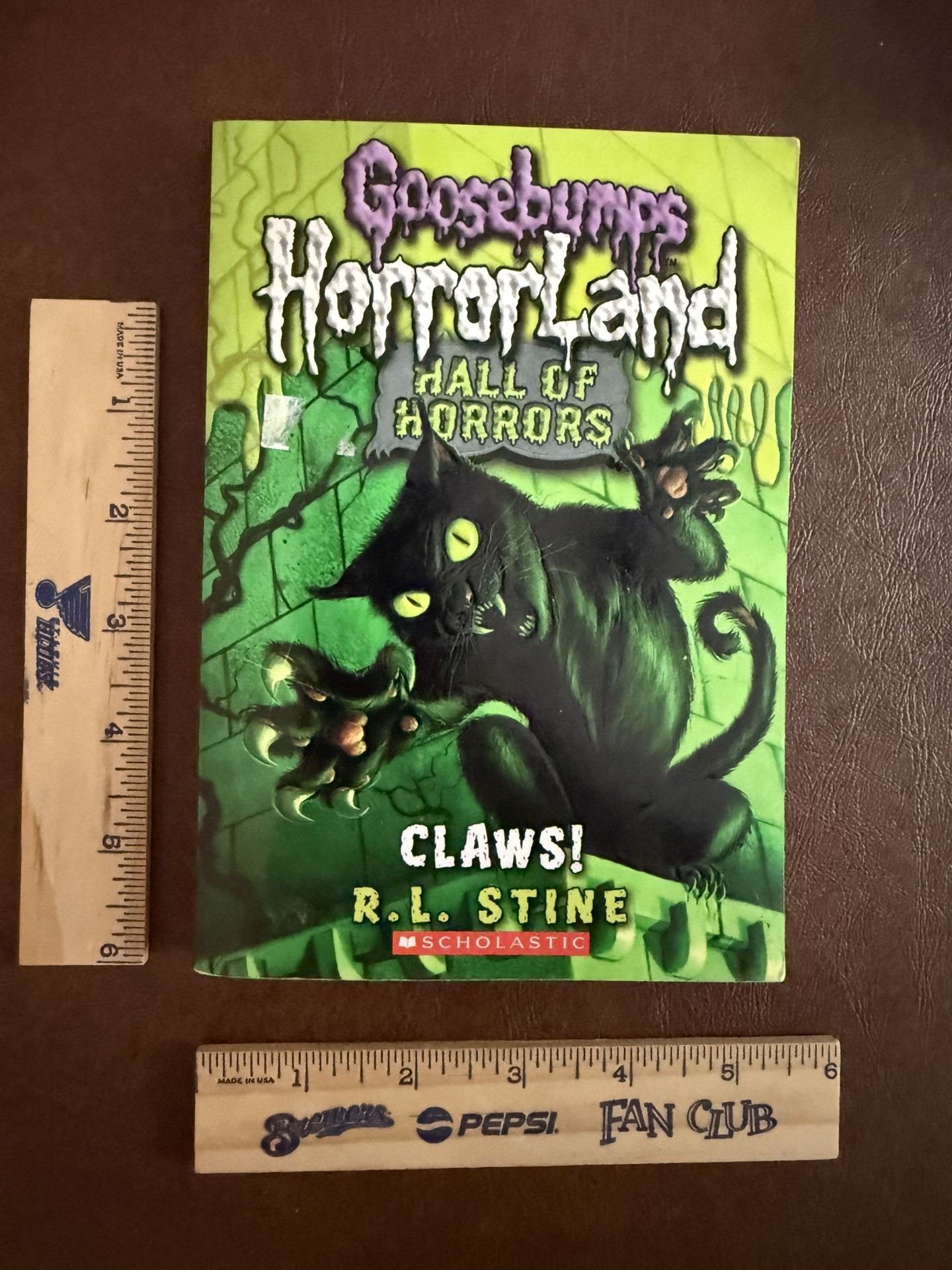 Goosebumps Hall of Horrors #1: Claws! - Paperback By Stine, R.L. - GOOD