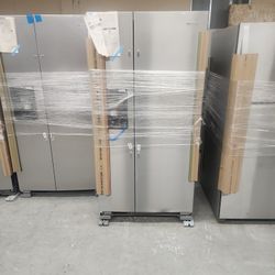 New Whirlpool 33" Wide Stainless Steel Fridge