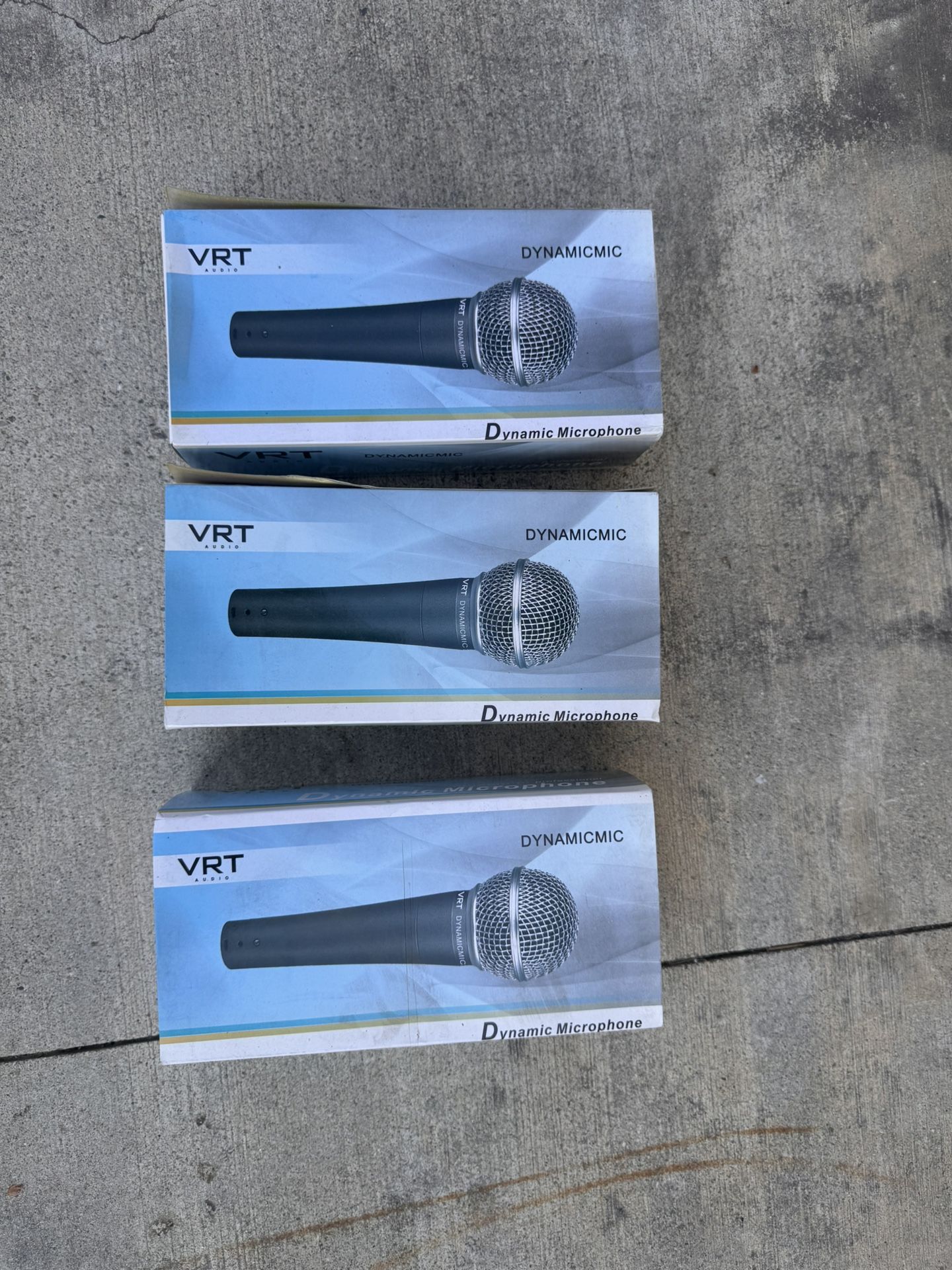 Corded Regular Microphones 3 Available 20 Each 