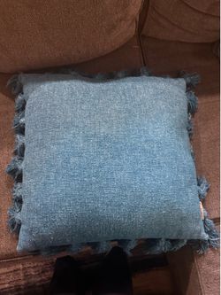 Vibrant Accent Pillow Covers 20x20 Blue