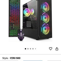 STGAubron Prebuilt Gaming PC Desktop