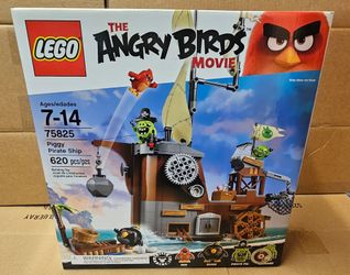 LEGO ANGRY BIRDS 75825 Piggy Pirate Ship NISB