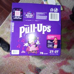 100 Diapers Pampers & Huggies Pull Ups 18lbs-34lbs