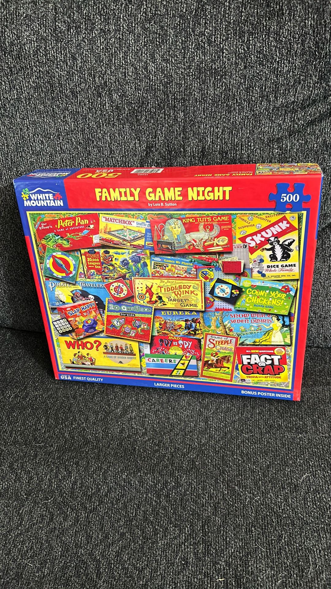 White Mountain Family Game Night puzzle