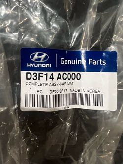 Hyundai Tucson floor mats, OEM! open box 2016-2019