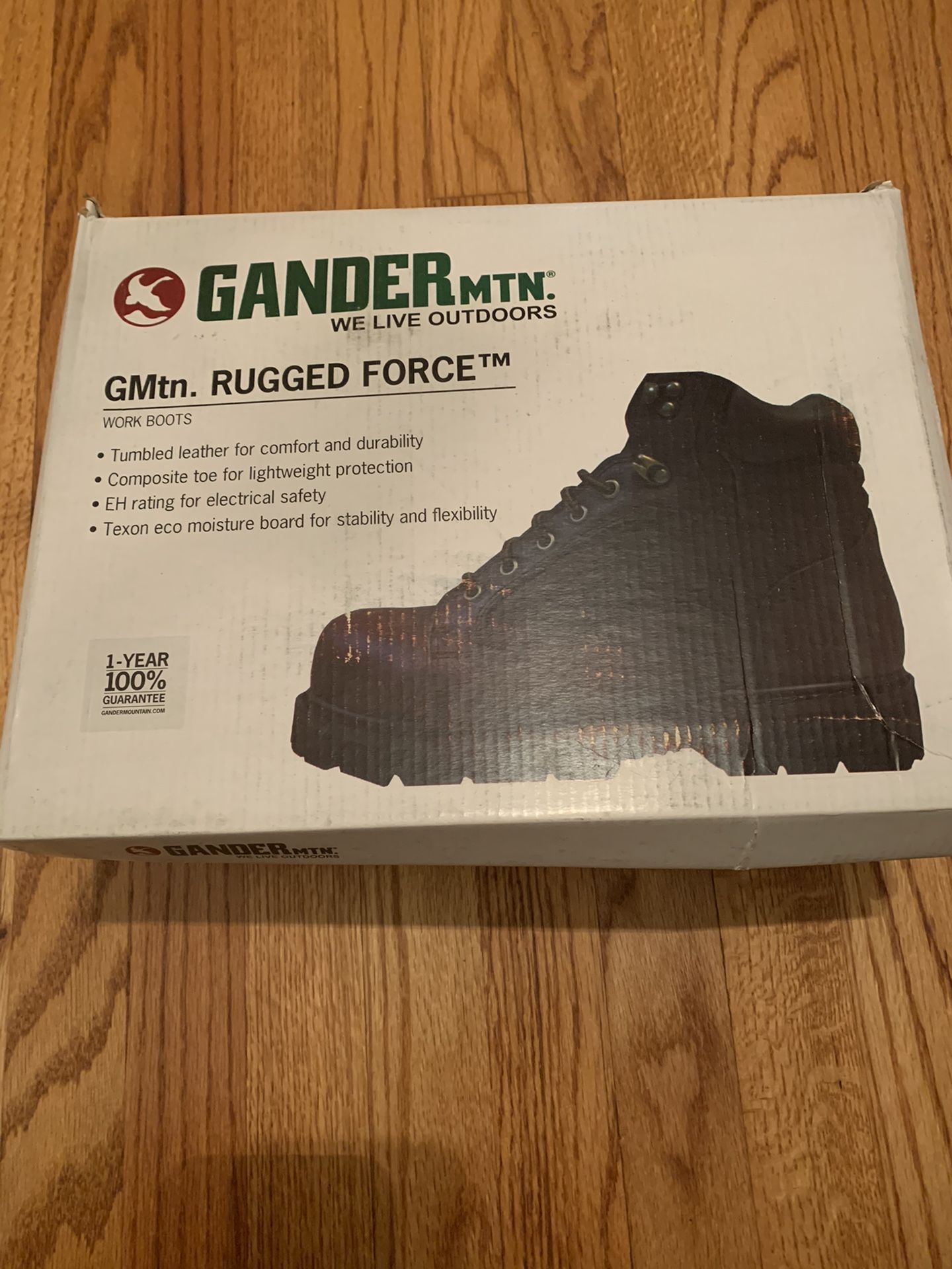 Gander mtn work boots 11.5