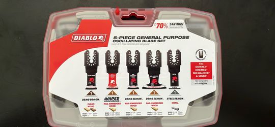 Diablo blades multitool