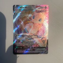 Mew Vmax Fusion Strike Pokémon Card
