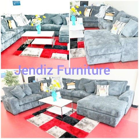 Oversized Livingroom Furniture Sectional Couches Sofa 🛋 Only $49 Down No Credit Needed