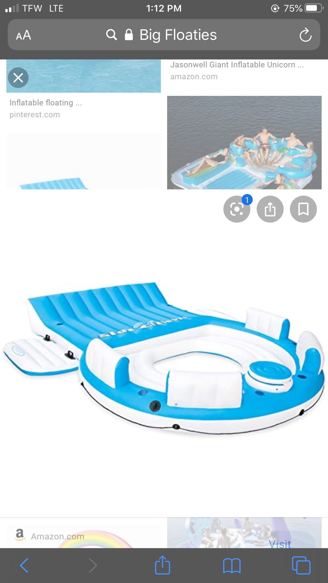 Big floaty for 10 people