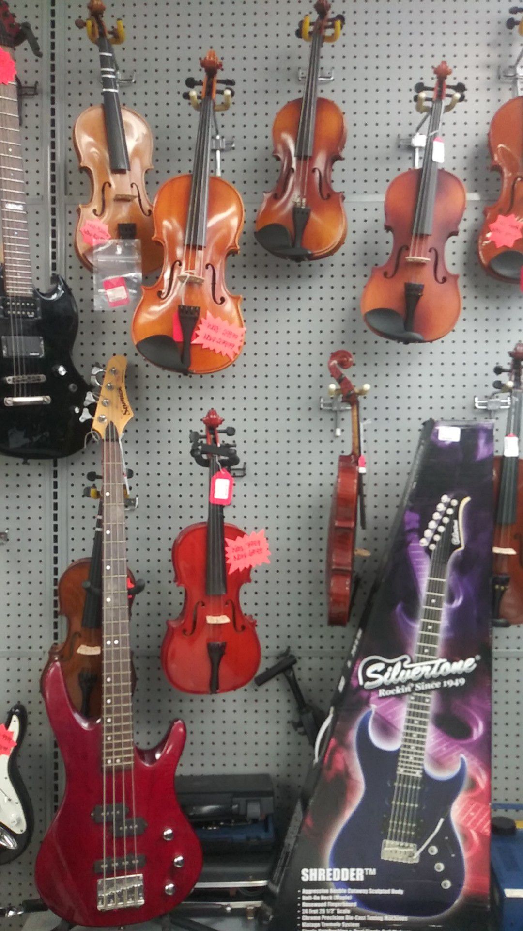 Violins starting at 60$
