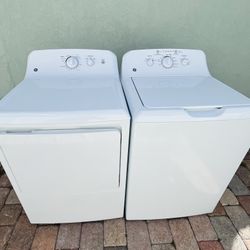 Ge washer and dryer 