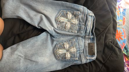 light blue bell bottom jeans