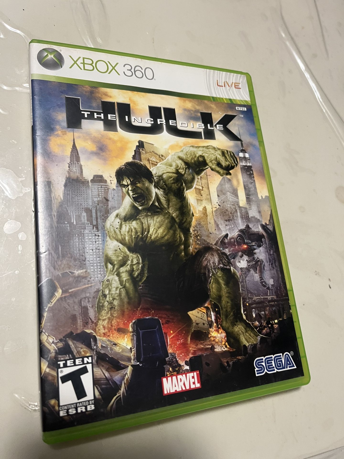 Xbox 360 Incredible Hulk