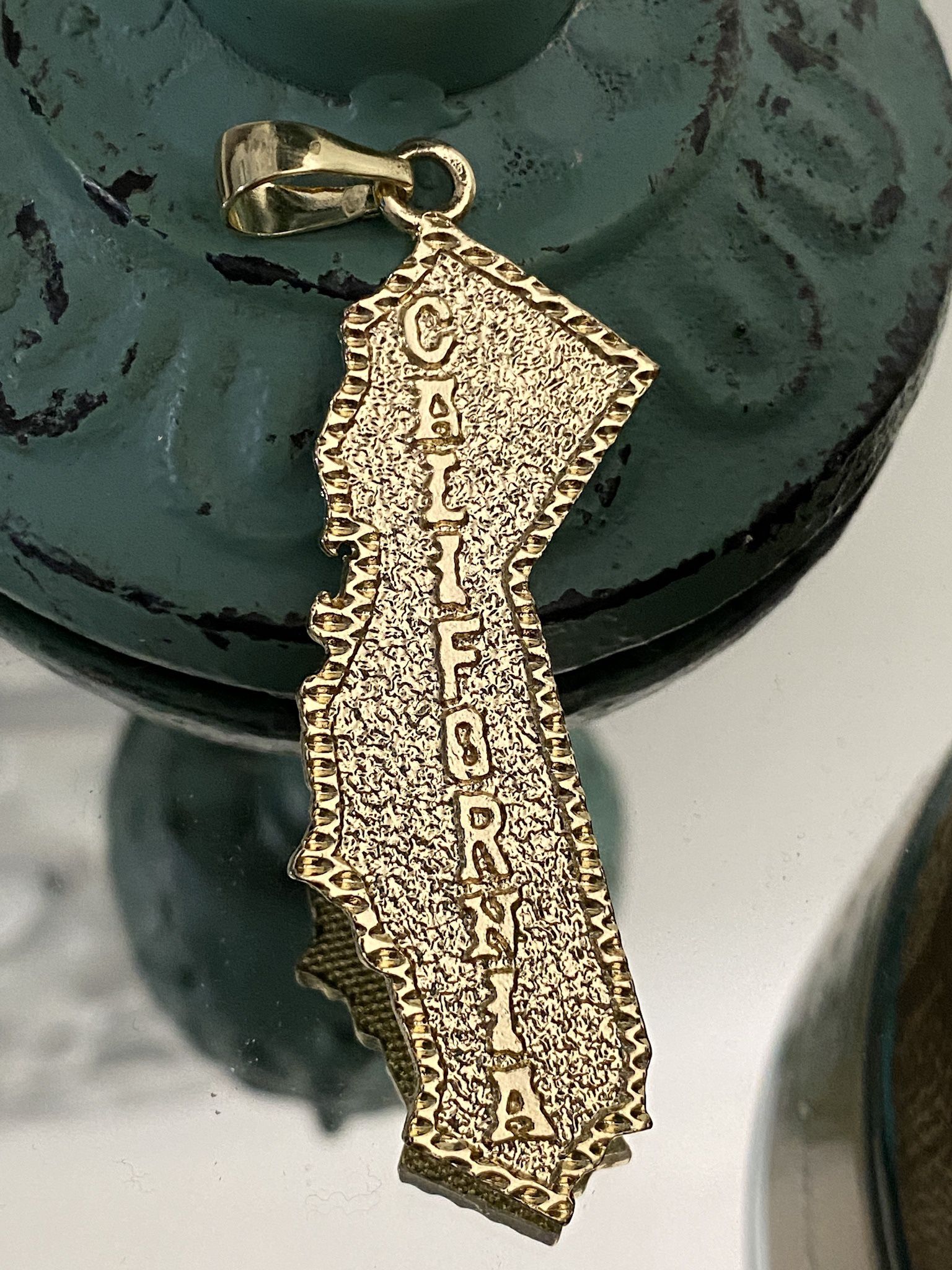 California Gold Plated Pendant 
