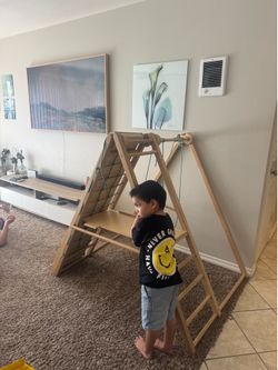 Montessori Wooden Climbing Gym