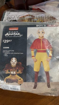 Avatar the last air bender costume child medium 8-10