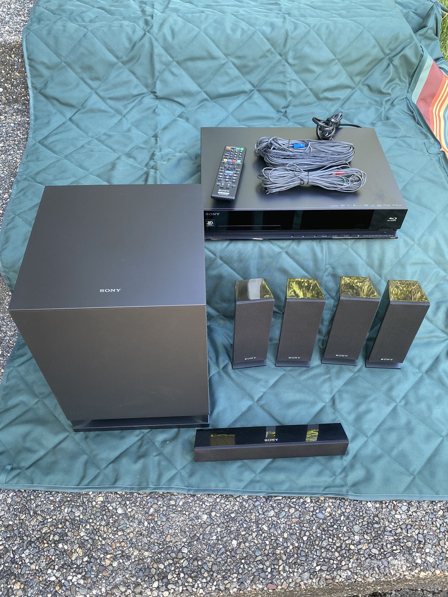 Sony Surround Sound Speaker System SS-WSB102