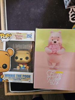 Winne The Pooh Funko Pop And Fluffy Puffy