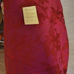 Round 70inch Tablecloth 