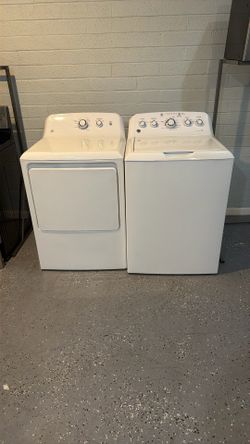 Ge Washer Dryer Top Loader Very Standard With Agitator 