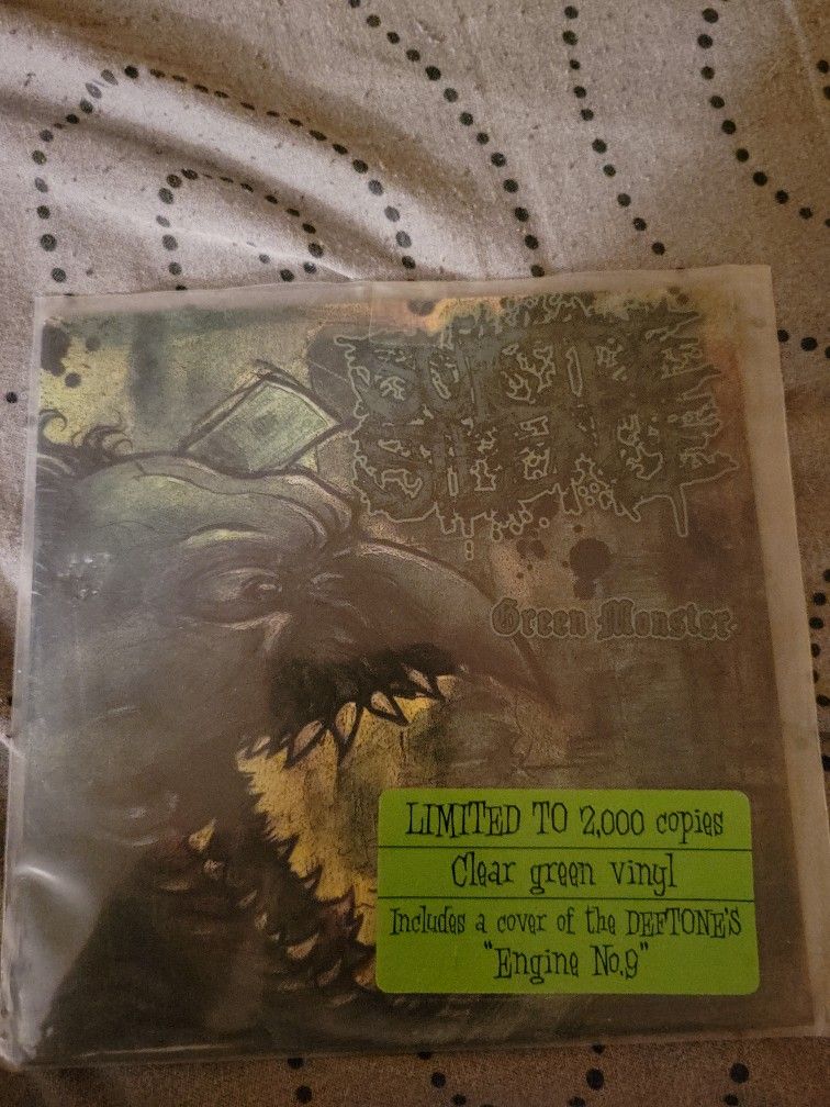 Suicide Silence Limited Edtion Green Monster Album Green Lp