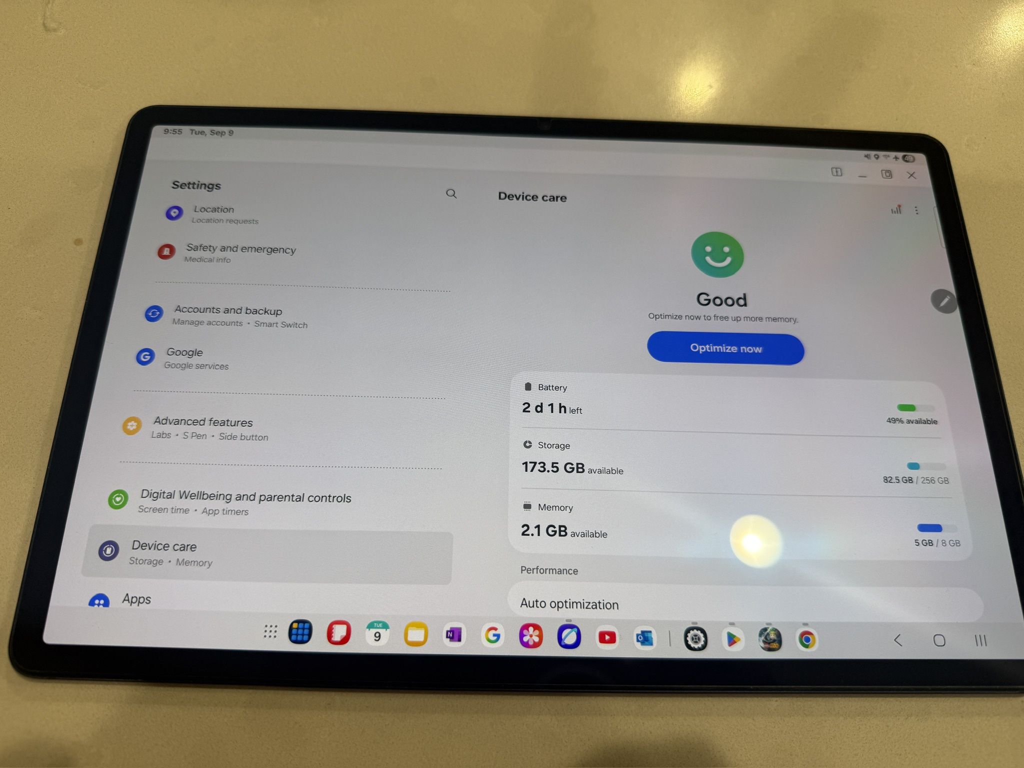 Graphite 256GB Samsung Galaxy Tab S8 Plus WiFi
