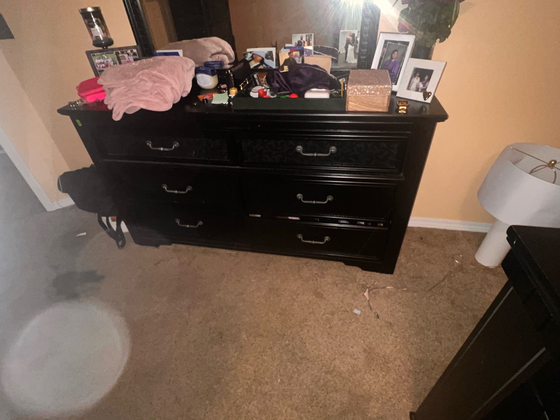 Queen bed set for sale