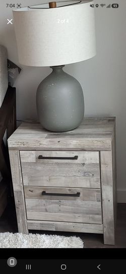 MUST SELL TODAY!!!Ashley Effie Nightstand - Whitewash - Excellent Condition