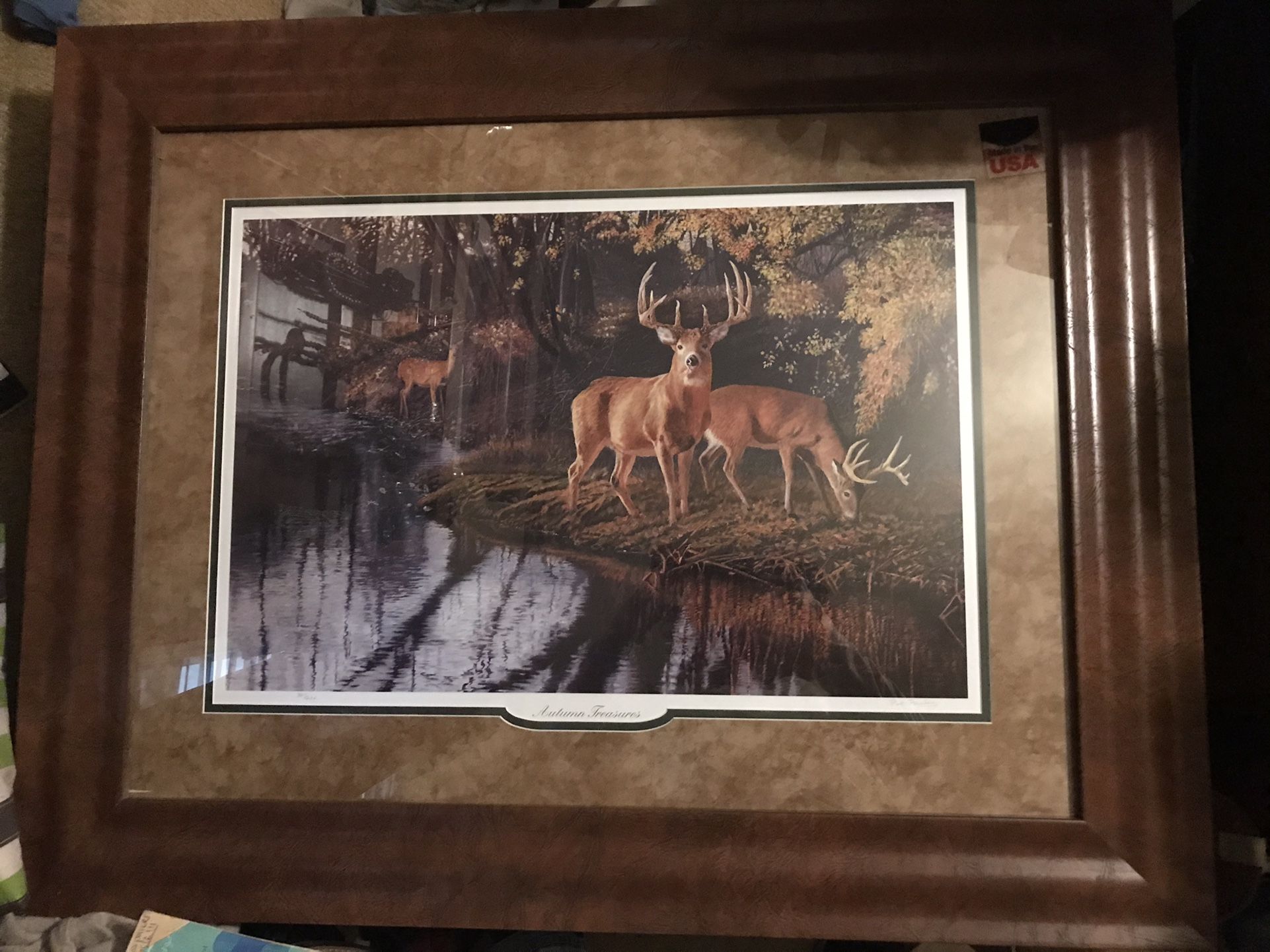 LE NWTF Autumn Treasures Print By Pat Pauley