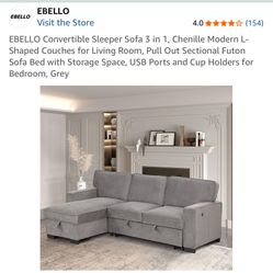 Convertible Sofa