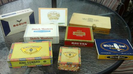 Vintage Cigar Boxes w/Bottle Openers $5 each