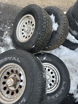 Dodge Ram rim size 16 with tires
